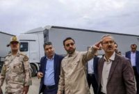 بازدیداستاندار آذربایجان شرقی درسفر به مناطق مرزی استان،از گمرک جلفا و نوردوز