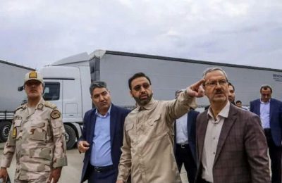 بازدیداستاندار آذربایجان شرقی درسفر به مناطق مرزی استان،از گمرک جلفا و نوردوز