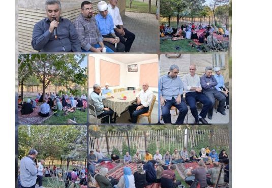 دورهمی جامعه‌ نابینایان همزمان با سالروز میلاد مسعود حضرت محمد (ص)