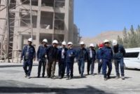 بازدید معاون اقتصادی و نظارت بر شرکت‌های هلدینگ سیمان تأمین و هیئت همراه، از شرکت سیمان صوفیان