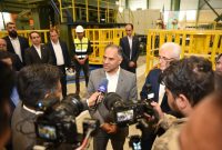 بهرهبرداری از فاز توسعه کارخانه لوله مسی مهراصل با حضور مدیرعامل بانک تجارت بهرهبرداری از فاز توسعه کارخانه لوله مسی مهراصل با حضور مدیرعامل بانک تجارت